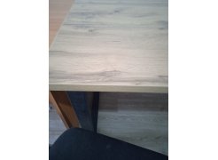 Стол Лота Лофт 140 25 мм черный матовый / бетон фото покупателя 677