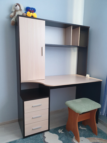 Письменный стол КСТ-16 левый венге / беленый дуб фото покупателя 54