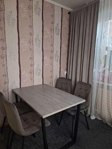 Деревянный стол Лота Лофт 140х80 дуб крафт табачный / черный матовый фото покупателя 482