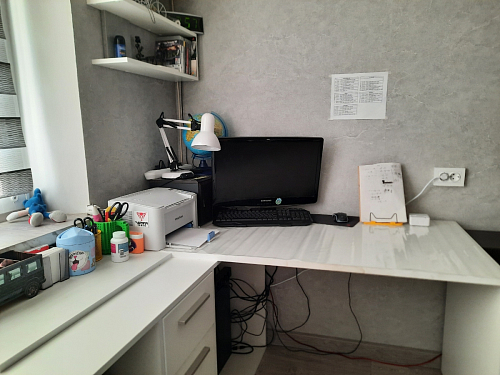 Письменный стол Лайт 03.245F белый гладкий 101 фото покупателя 94