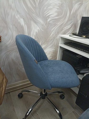 Компьютерное кресло Melody/Мелоди молочное фото покупателя 163