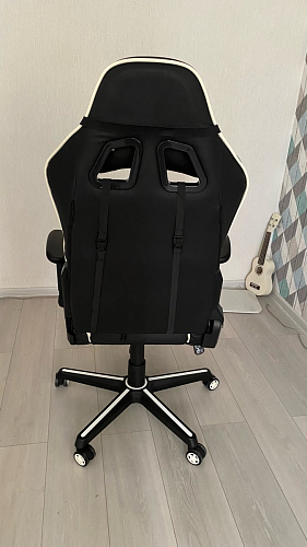 Компьютерное кресло Racer черное / бежевое фото покупателя 25