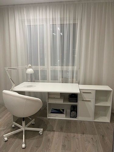 Письменный стол Лайт 03.245F белый гладкий 101 фото покупателя 139