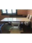 Стол Конор 140(200)х80х73 белый / дуб вотан / белый: отзыв о товаре
