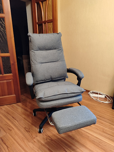 Компьютерное кресло Rapid серое фото покупателя 95