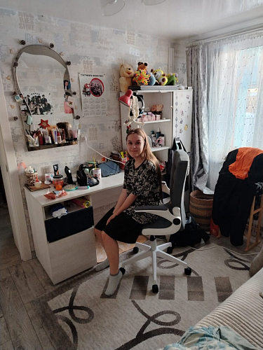 Компьютерное кресло Elga gray / white фото покупателя 8