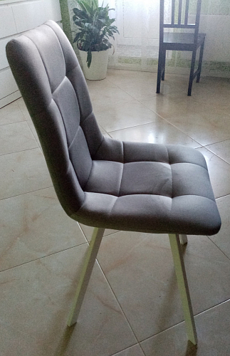 Комплект стульев Чилли 2 шт бежевый / черный фото покупателя 1522