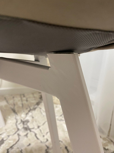 Стул на металлокаркасе Чилли К черный / зеленый фото покупателя 331