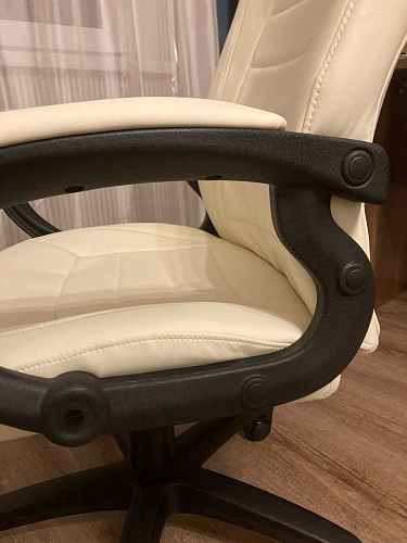 Компьютерное кресло Kadis коричневое / бежевое фото покупателя 37