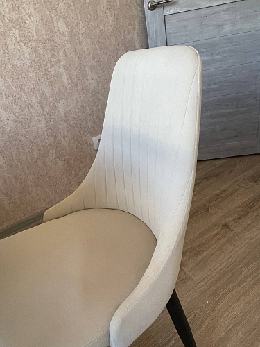 Стул на металлокаркасе Kora dark gray / black фото покупателя 310