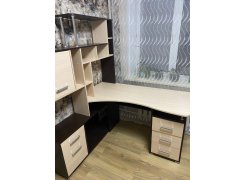 Стол компьютерный Джаз-15 белый правый фото покупателя 62