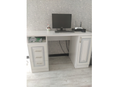 Письменный стол Melania 06 рамух белый фото покупателя 1