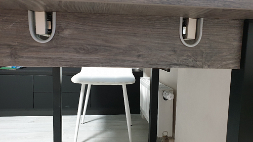 Стол Форли дуб рошелье / черный матовый фото покупателя 36