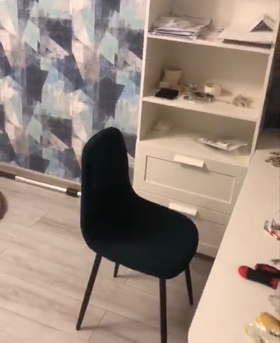 Стул на металлокаркасе Lilu pink / black фото покупателя 15