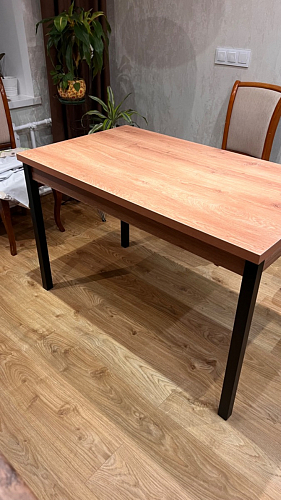 Стол Оригон делано / черный матовый фото покупателя 31