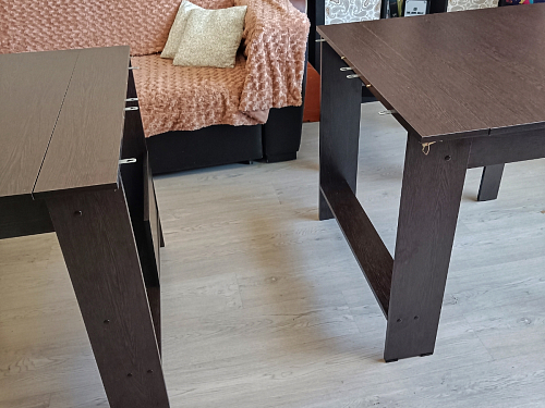 Стол обеденный раздвижной СтК7 дуб молочный фото покупателя 128