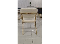 Стул на металлокаркасе Kamelia темно-серый / золотой из шоурума 12