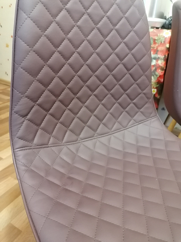 Стул на металлокаркасе Capri голубой фото покупателя 87