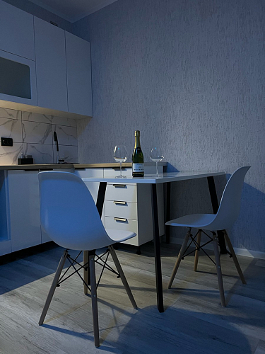 Стол Тринити Лофт 120 32 мм дуб галифакс табако / черный матовый фото покупателя 781