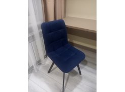 Стул на металлокаркасе Чилли розовый / черный каркас фото покупателя 472