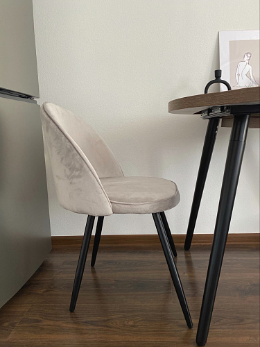 Стул на металлокаркасе Dodo blue фото покупателя 20