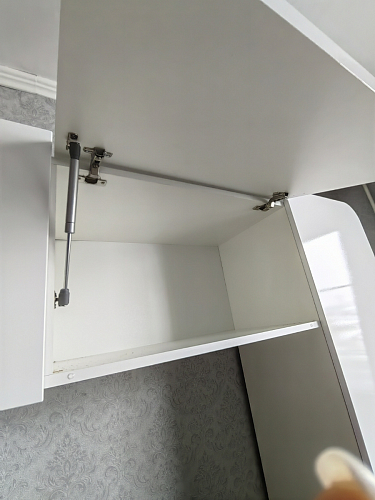 Готовая гостиная Румба белый / белый глянец  - Уцененный экземпляр фото покупателя 55