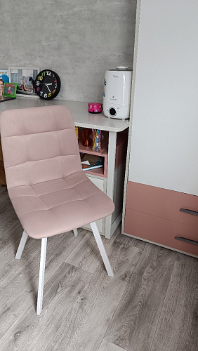 Комплект стульев Чилли 4 шт темно-серый / черный фото покупателя 663