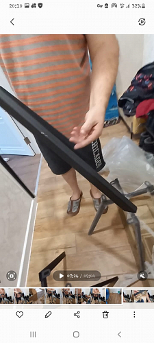 Стул на металлокаркасе Чилли черный / зеленый фото покупателя 1219