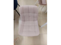 Стул на металлокаркасе Стронг коричневый velutto 36 / черный из шоурума 8