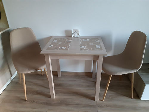 Стул на металлокаркасе Lilu 05 gray / white фото покупателя 104