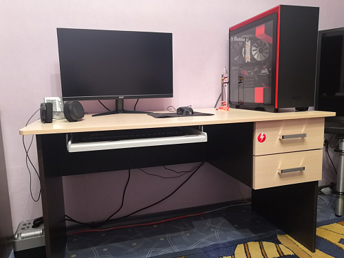 Стол письменный СП3 дуб молочный фото покупателя 4