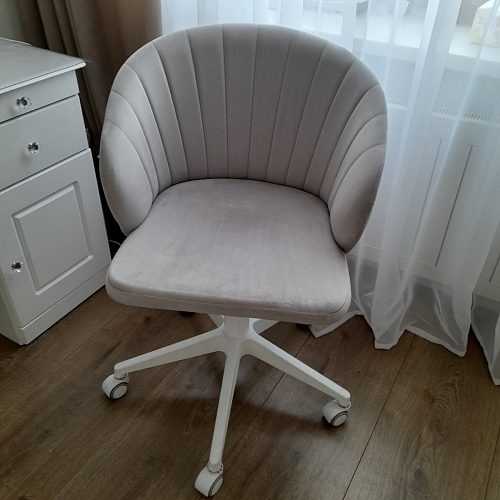 Компьютерное кресло Пард confetti silver серый / черный фото покупателя 25