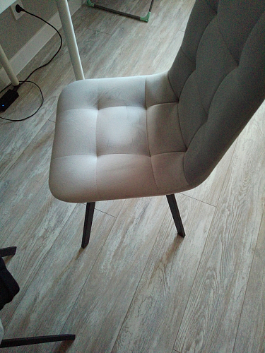 Стул на металлокаркасе Чилли бирюзовый / черный фото покупателя 24