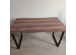 Стол Лота Лофт 140 25 мм черный матовый / бетон фото покупателя 992