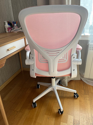 Компьютерное кресло Konfi pink / white фото покупателя 76