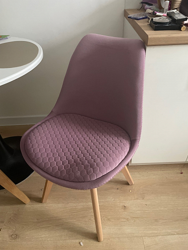 Стул Bonuss blue / wooden legs фото покупателя 58