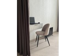 Стул на металлокаркасе Gabi blue / black фото покупателя 828