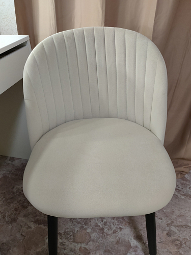 Стул на металлокаркасе Gabi gray / black фото покупателя 304