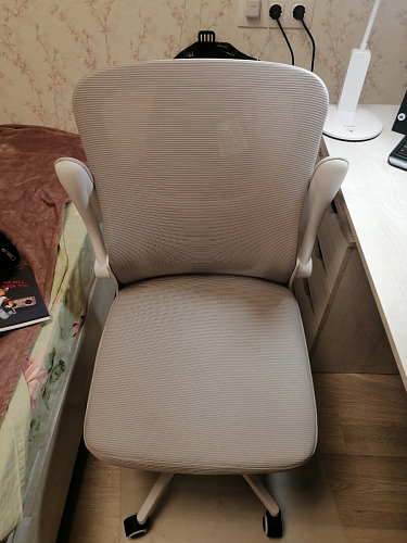 Компьютерное кресло Konfi gray / blue / white фото покупателя 137