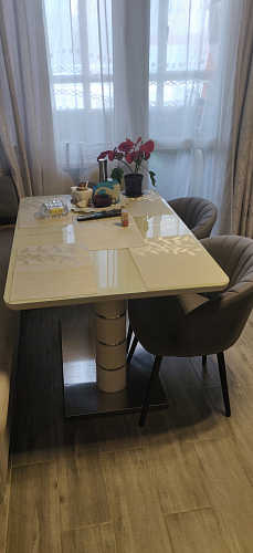 Стул на металлокаркасе Бэнбу velutto 32 / черный фото покупателя 1