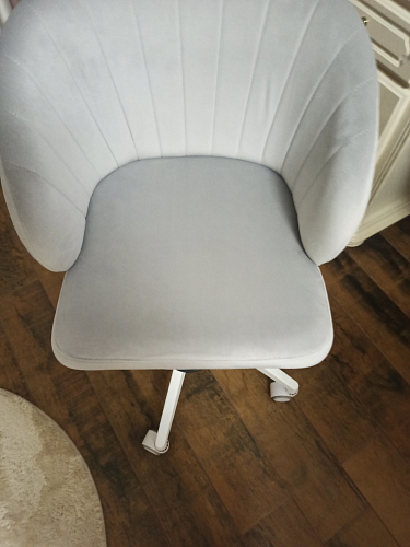 Компьютерное кресло Пард confetti silver серый / черный фото покупателя 205