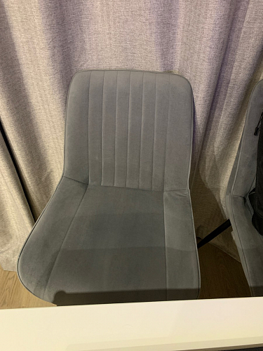 Комплект стульев Вейв 4 шт светло-серый / черный фото покупателя 303