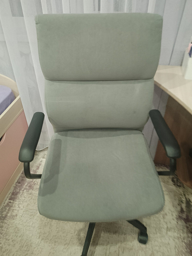 Компьютерное кресло Benefit флок бежевый 7 фото покупателя 60