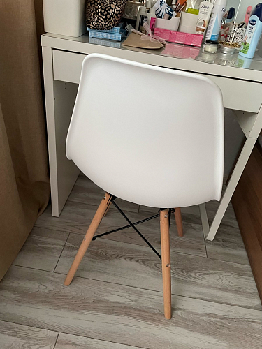Пластиковый стул Eames PC-015 желтый фото покупателя 140