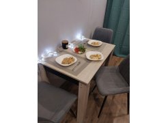 Стул на металлокаркасе Седа К крутящийся светло-серый  / белый фото покупателя 204