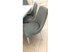 Стул на металлокаркасе Kora beige / black фото покупателя 215