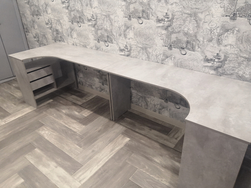 Стол письменный СПм-25 правый венге фото покупателя 50