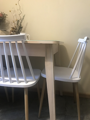 Пластиковый стул Маврик белый фото покупателя 3