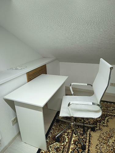 Компьютерное кресло Reus черная сетка / хром фото покупателя 45