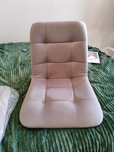 Стул на металлокаркасе Чилли темно-серый / черный каркас фото покупателя 442